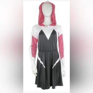 Marvel Ghost Spider Gwen Stacy Halloween Costume Dress Size XXL GUC